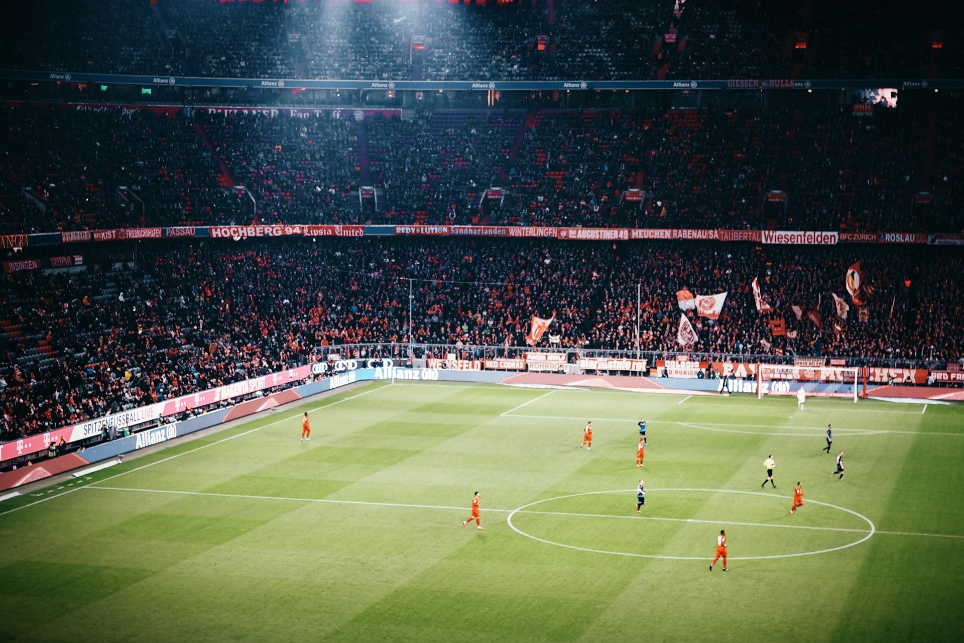 Jovem jogador brasileiro treinando